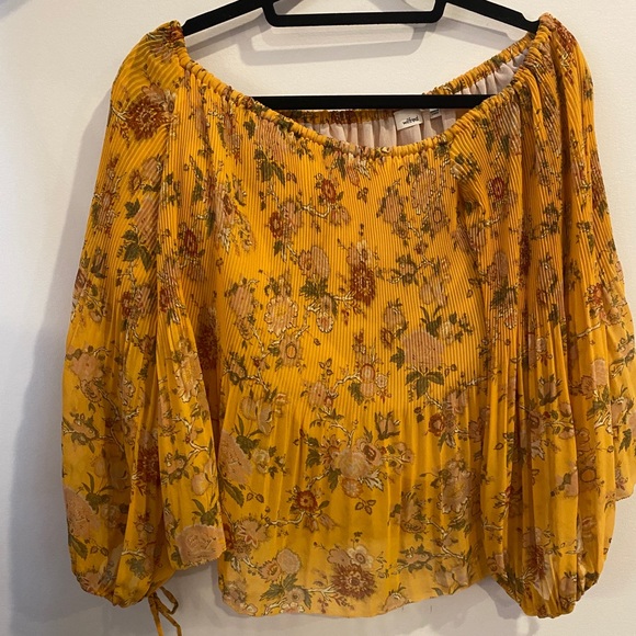 Wilfred talence blouse in sunflower print - Picture 1 of 5